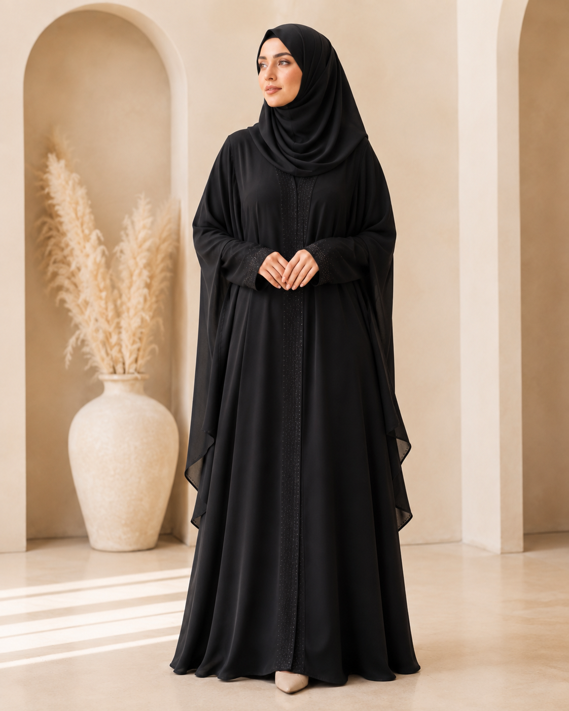 Luxury Korean Georgette Burqa